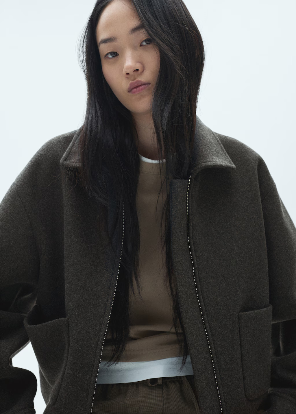 Cropped jacket with pockets | MANGO (UK)