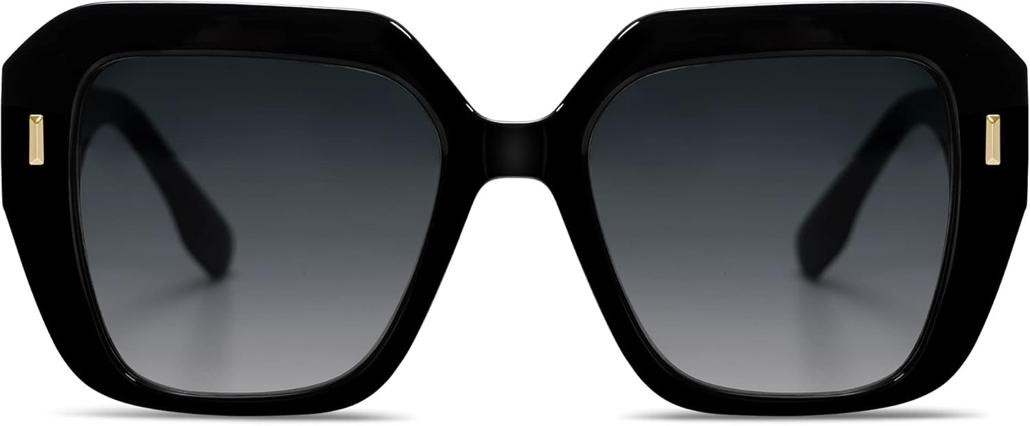 SOJOS Trendy Oversized Square Sunglasses for Women Large Big Shades UV400 Protection Lens Womens ... | Amazon (US)