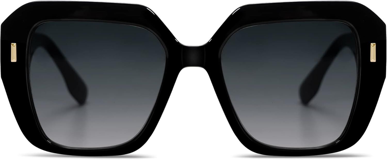SOJOS Trendy Oversized Square Sunglasses for Women Large Big Shades UV400 Protection Lens Womens ... | Amazon (US)