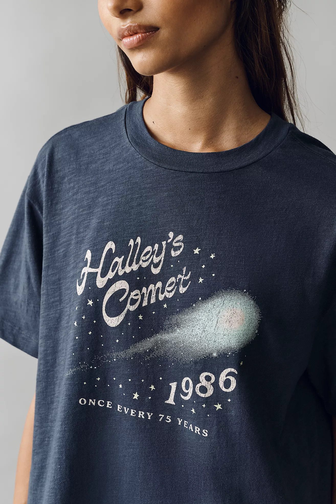 By Anthropologie Cotton Boxy Graphic Tee | Anthropologie (US)