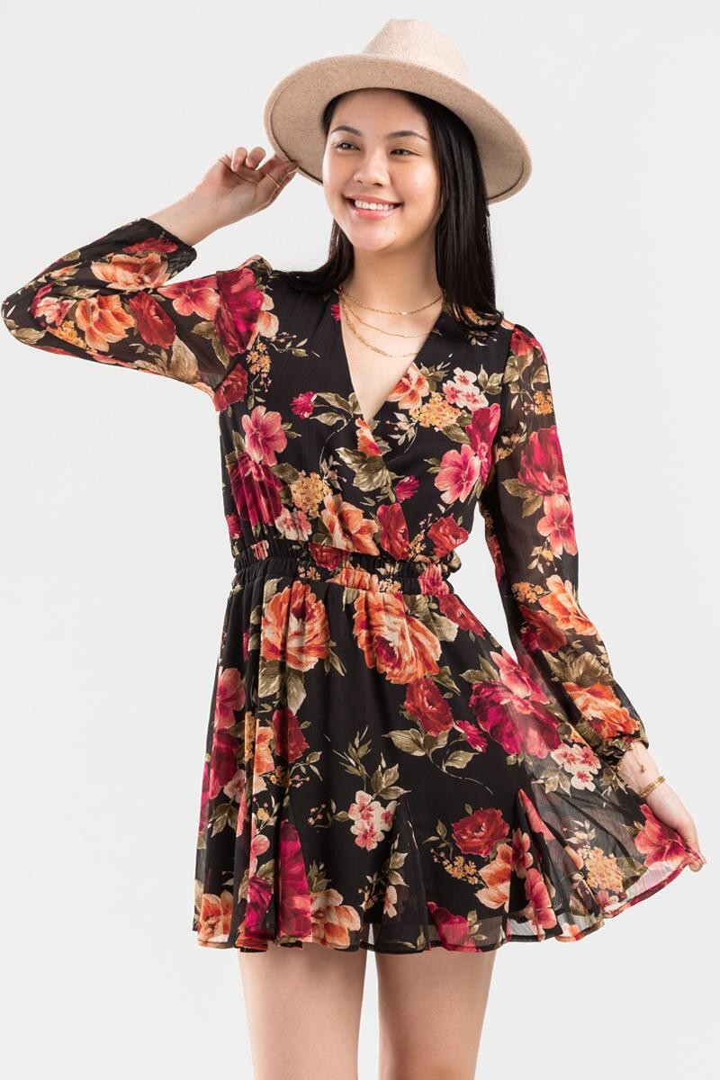 Annie Floral Mini Dress | Francesca’s Collections