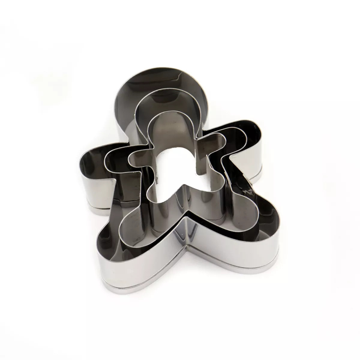 O'Creme Gingerbread Boy Cookie Cutter, Stainless Steel, Set of 3 | Target