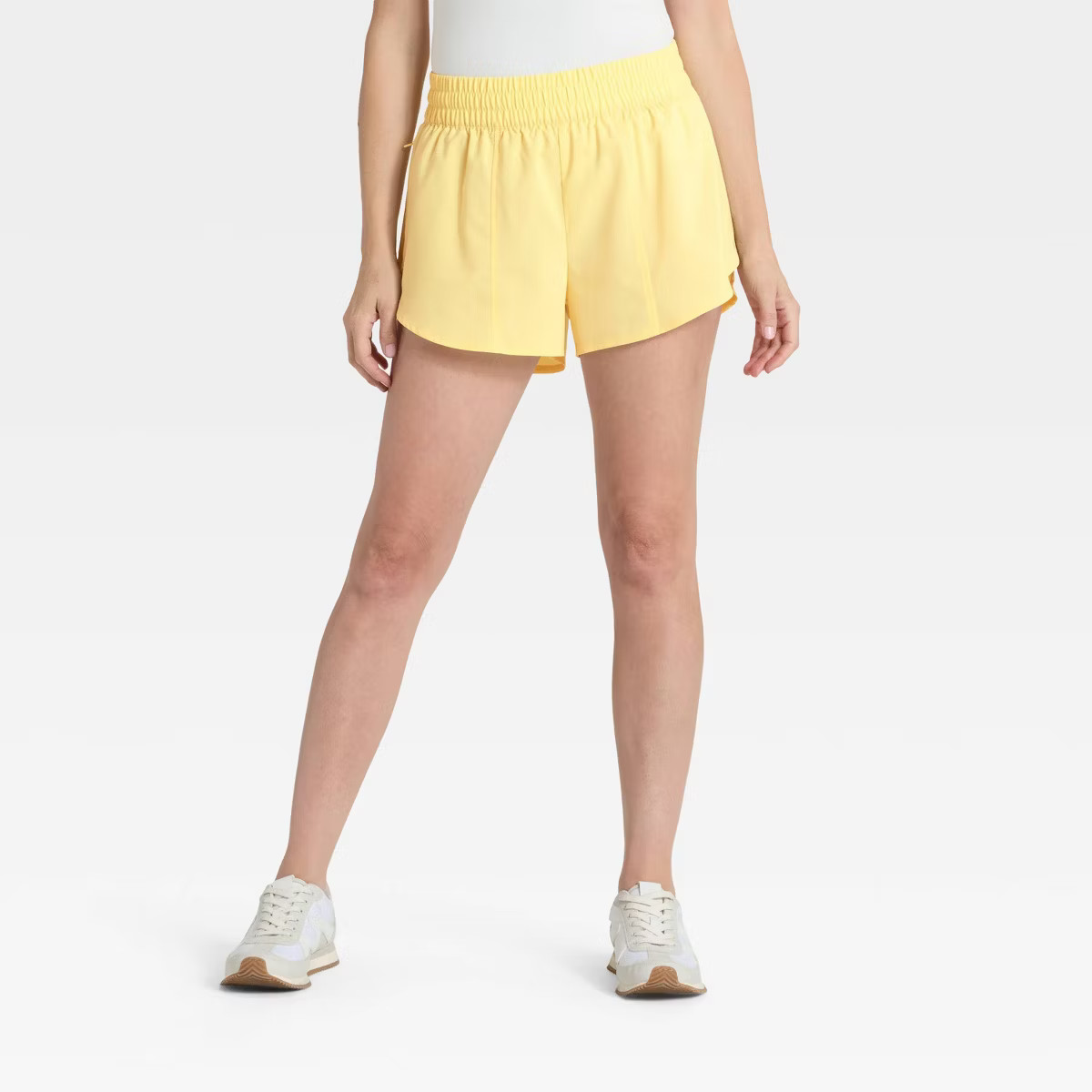 Women's Woven Mid-Rise Run Shorts 3" - All In Motion™ | Target
