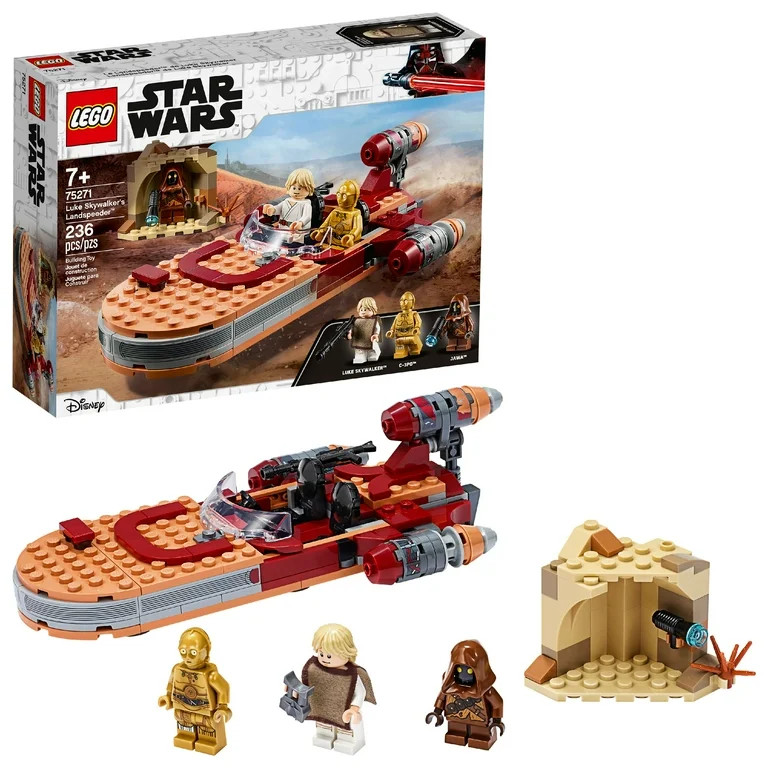 LEGO Star Wars: A New Hope Luke Skywalker’s Landspeeder 75271 Building Kit, Collectible Set (23... | Walmart (US)