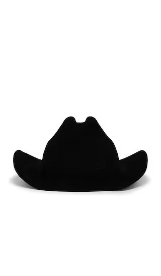 Ruslan Baginskiy Monogram Cowboy Hat in Black. | Revolve Clothing (Global)