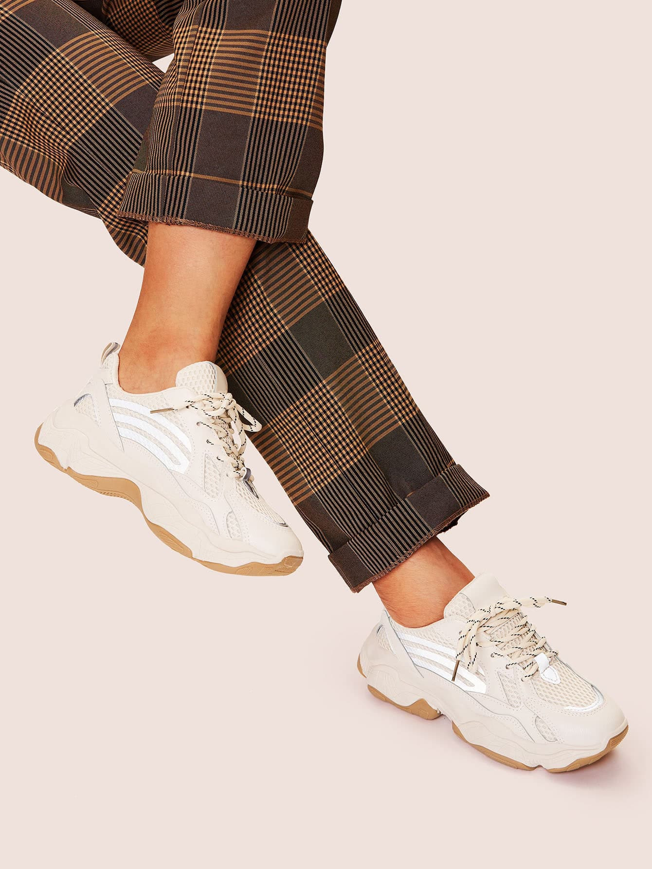 Lace-up Chunky Sneakers | SHEIN
