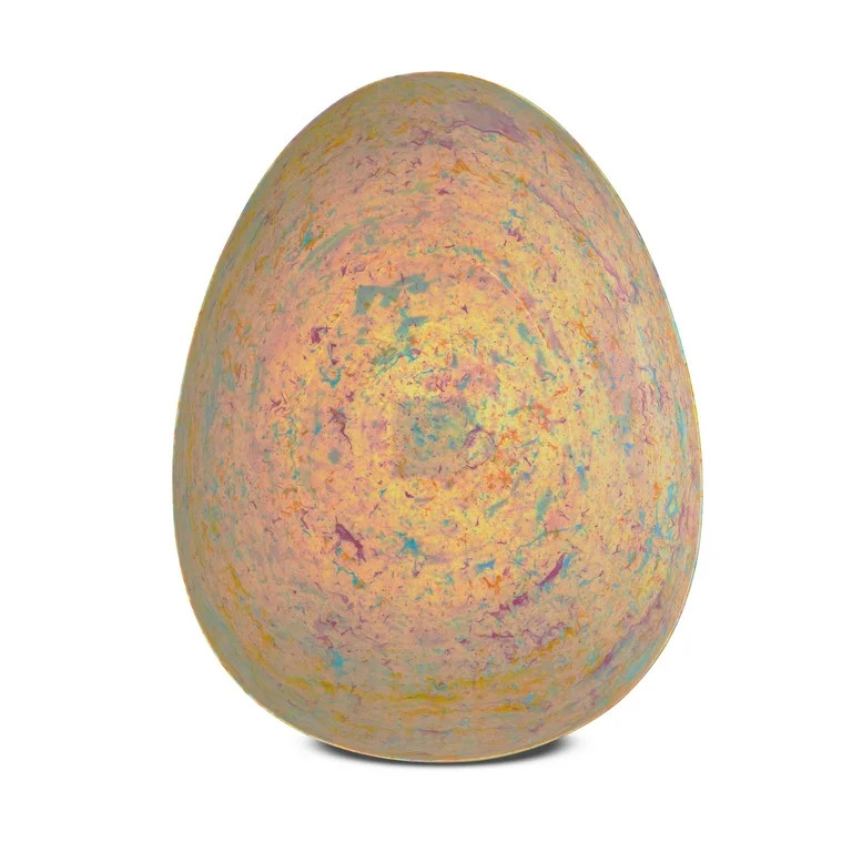 Easter Multicolor Marble Swirl Egg-Shaped Bowl, 9 in x 13.5 in x 5 in, by Way To Celebrate - Walm... | Walmart (US)