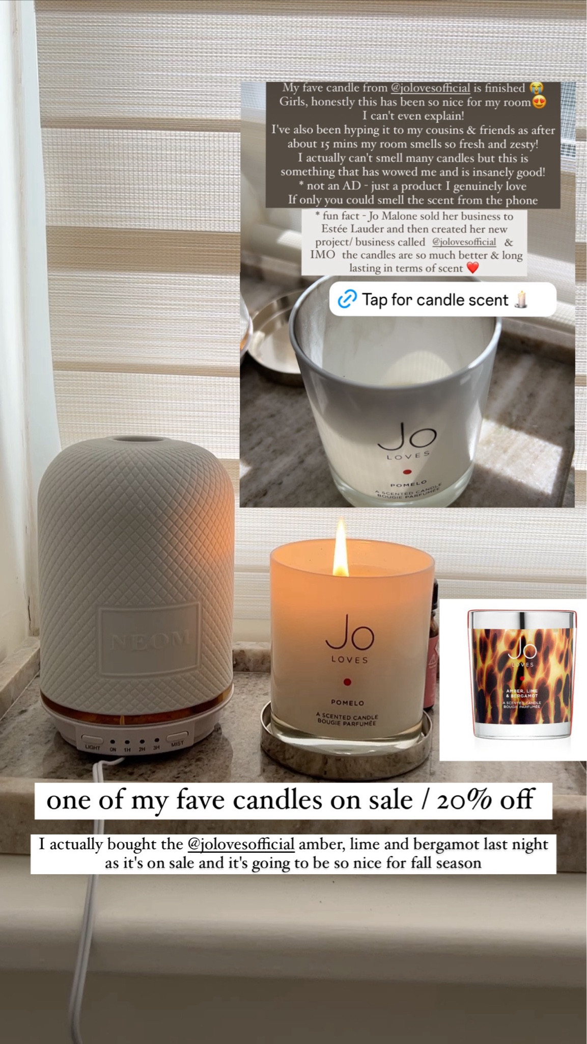 20% off my fave jo loves candles 🤎

#LTKuk #LTKhome #LTKautumn