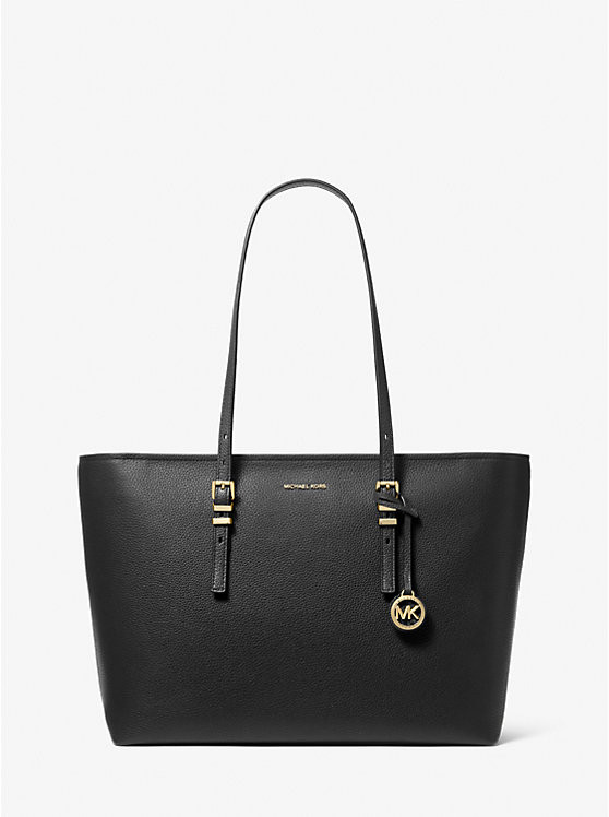 Quinn Large Pebbled Leather Tote Bag | Michael Kors US