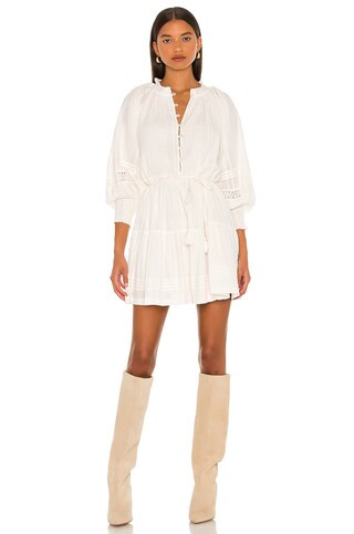 Cleobella Meadow Mini Dress in Ivory from Revolve.com | Revolve Clothing (Global)