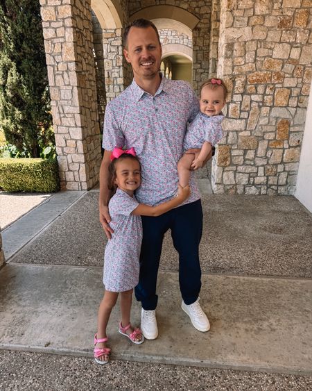 daddy daughter matching outfits 🥹🩷🩵

#LTKFamily