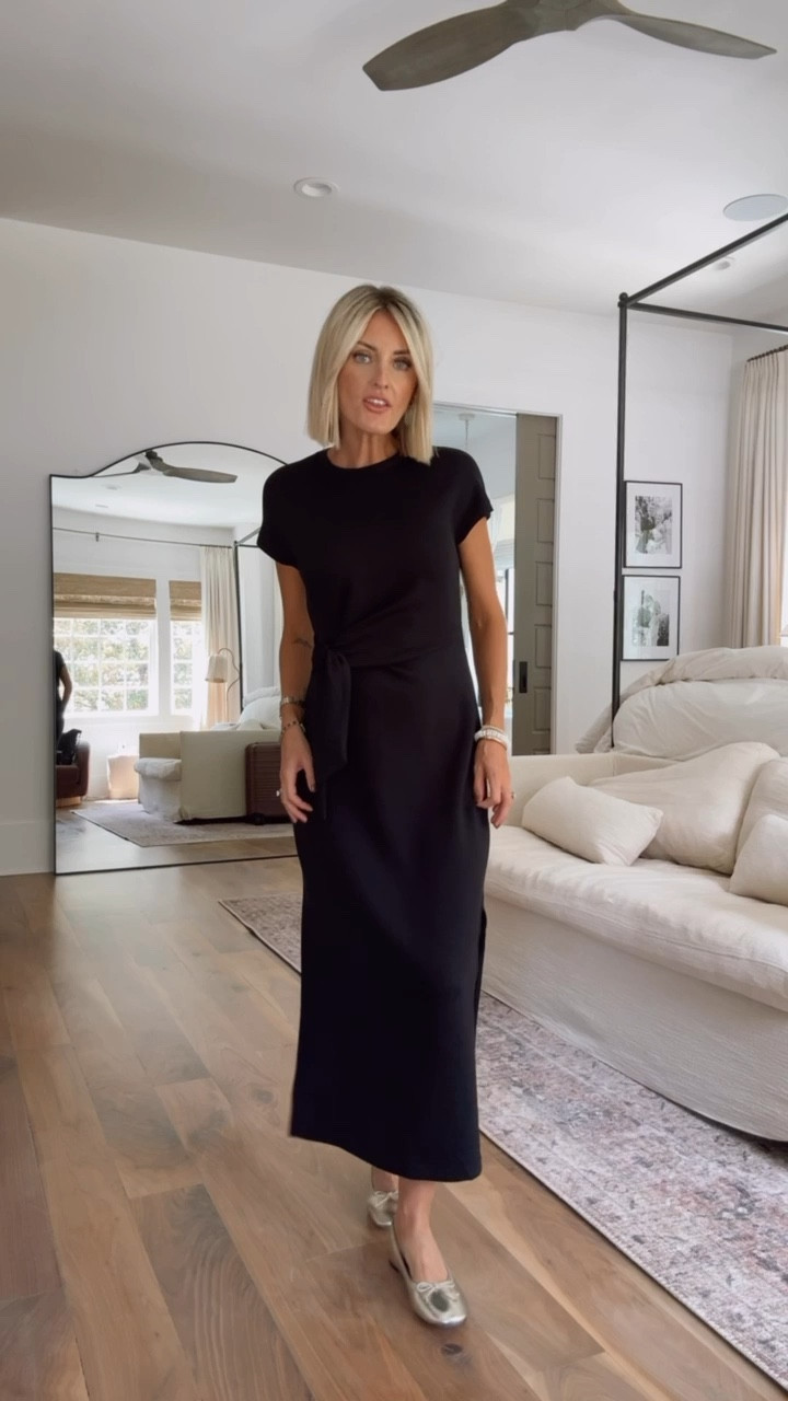 Such a pretty dress! The material of this is so comfy 😍 wearing XS. Use my code BRITTANYXSPANX for 15% off your first order! @Spanx #SpanxPartner

#LTKTravel #LTKActive #LTKStyleTip