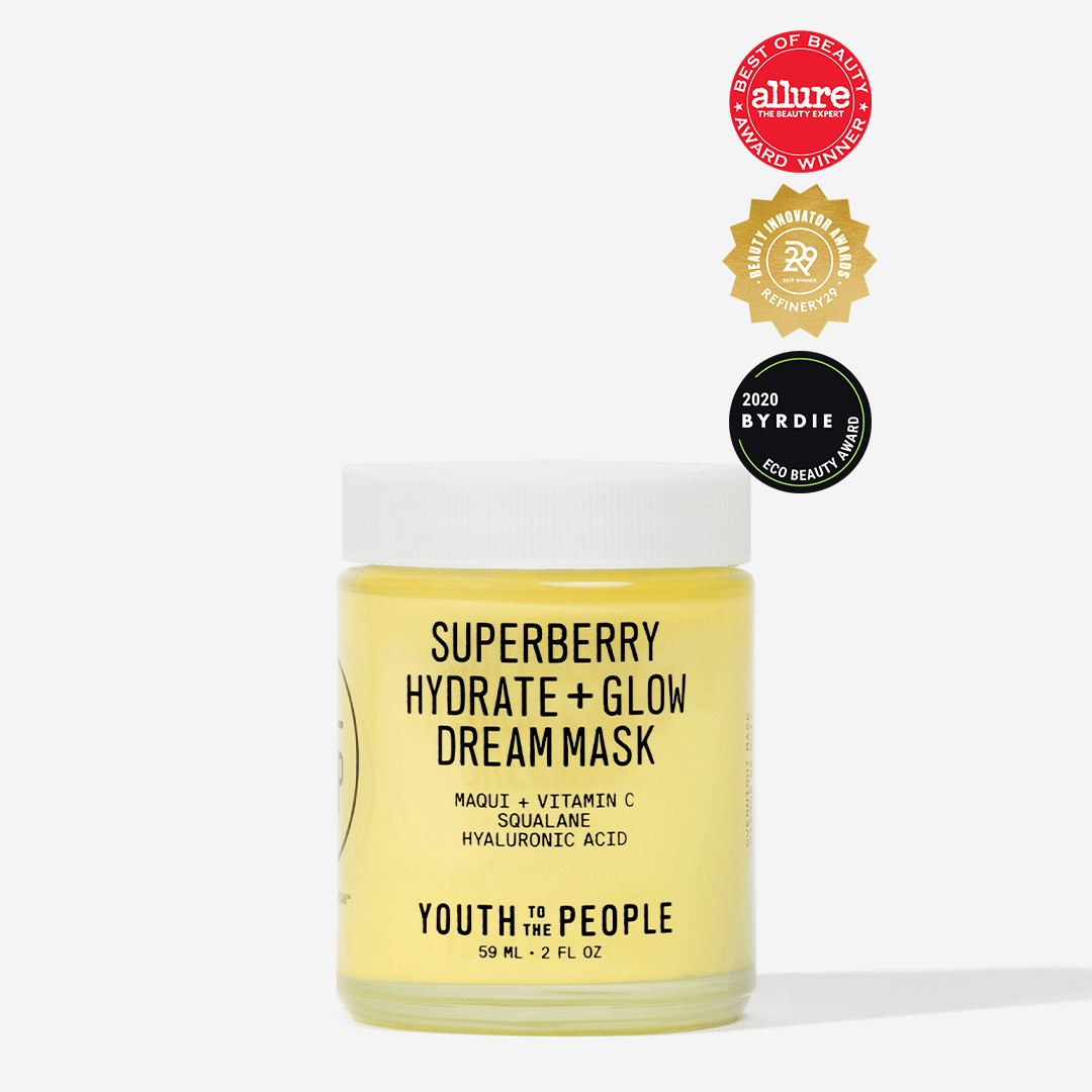 Superberry Hydrate and Glow Dream Mask | Youth To The People