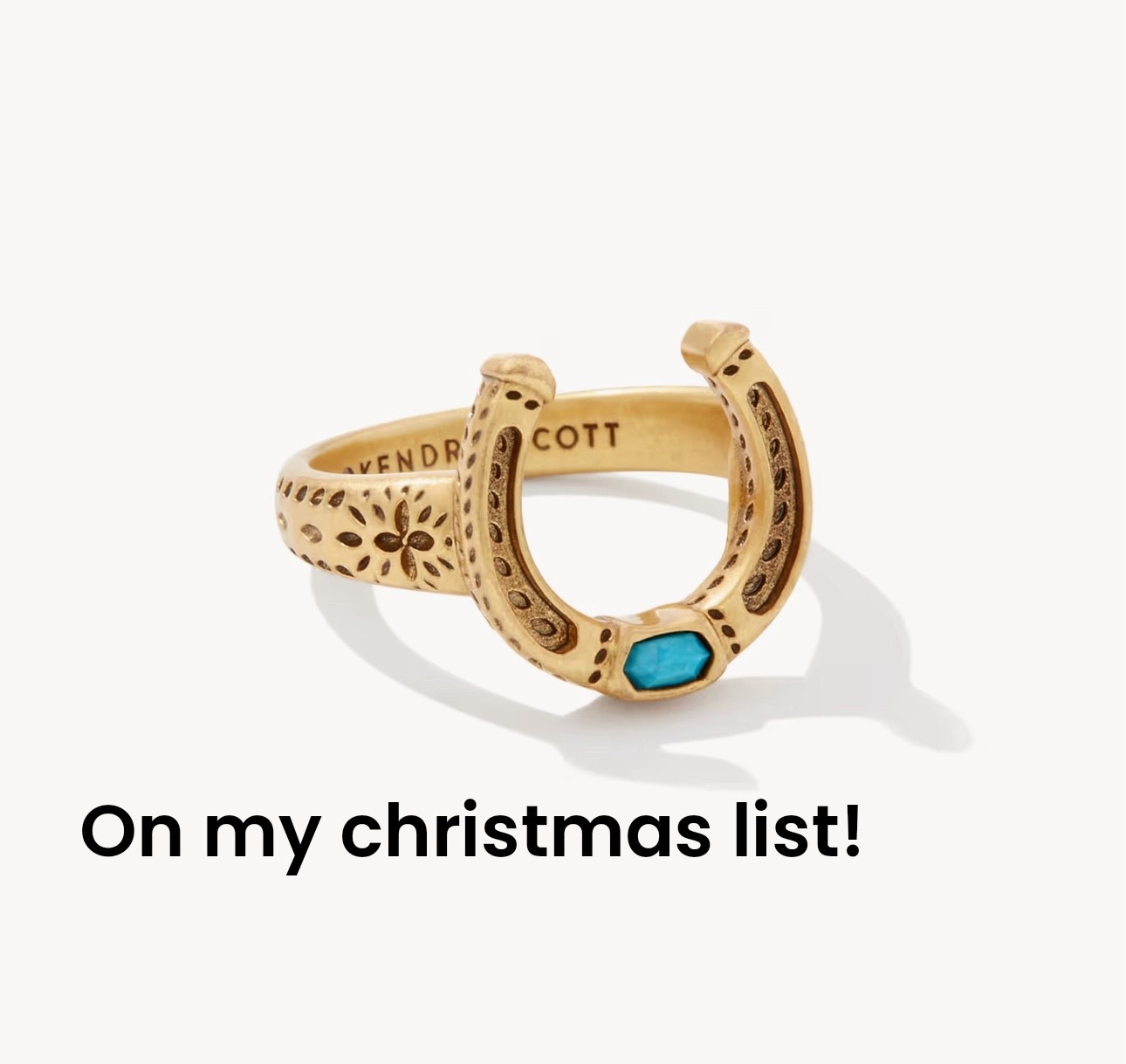 The prettiest horse shoe ring on my Christmas list! 

#LTKSaleAlert #LTKGiftGuide #LTKHoliday