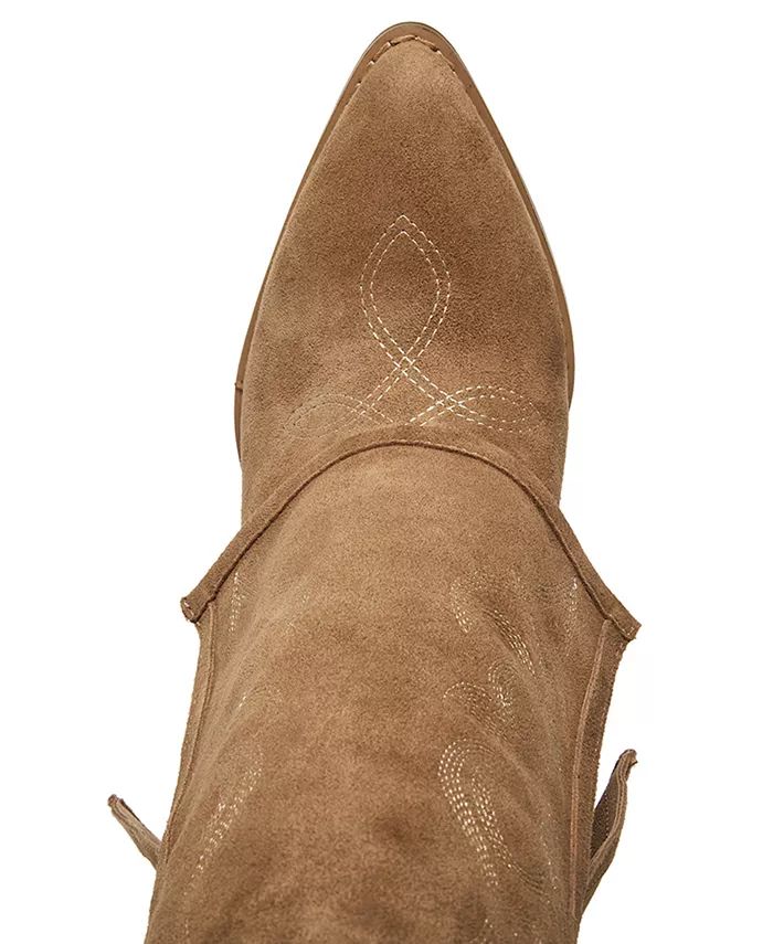 Steve Madden Women's Layne Foldover Cuffed Cowboy Boots - Macy's | Macy's