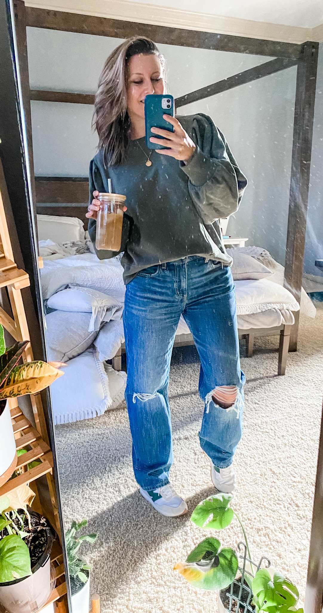 Early Saturday morning errands in the comfiest casual wear that isn’t pajamas. 
This Target sweatshirt is a true gem. So soft and cozy,  it so cute 💗

#LTKSeasonal #LTKunder50