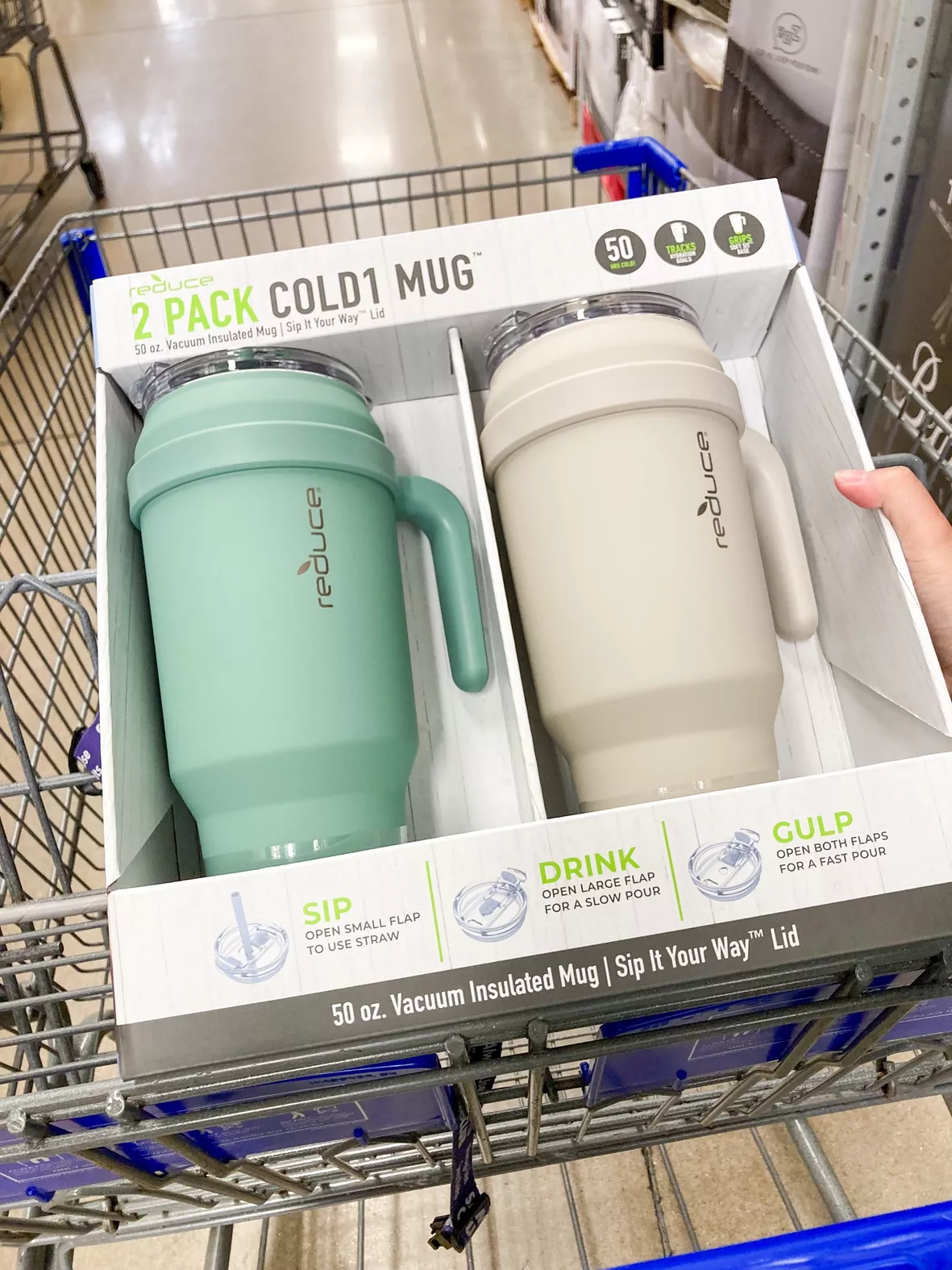 Reduce Cold1 Mug, 50oz. (Various Colors)