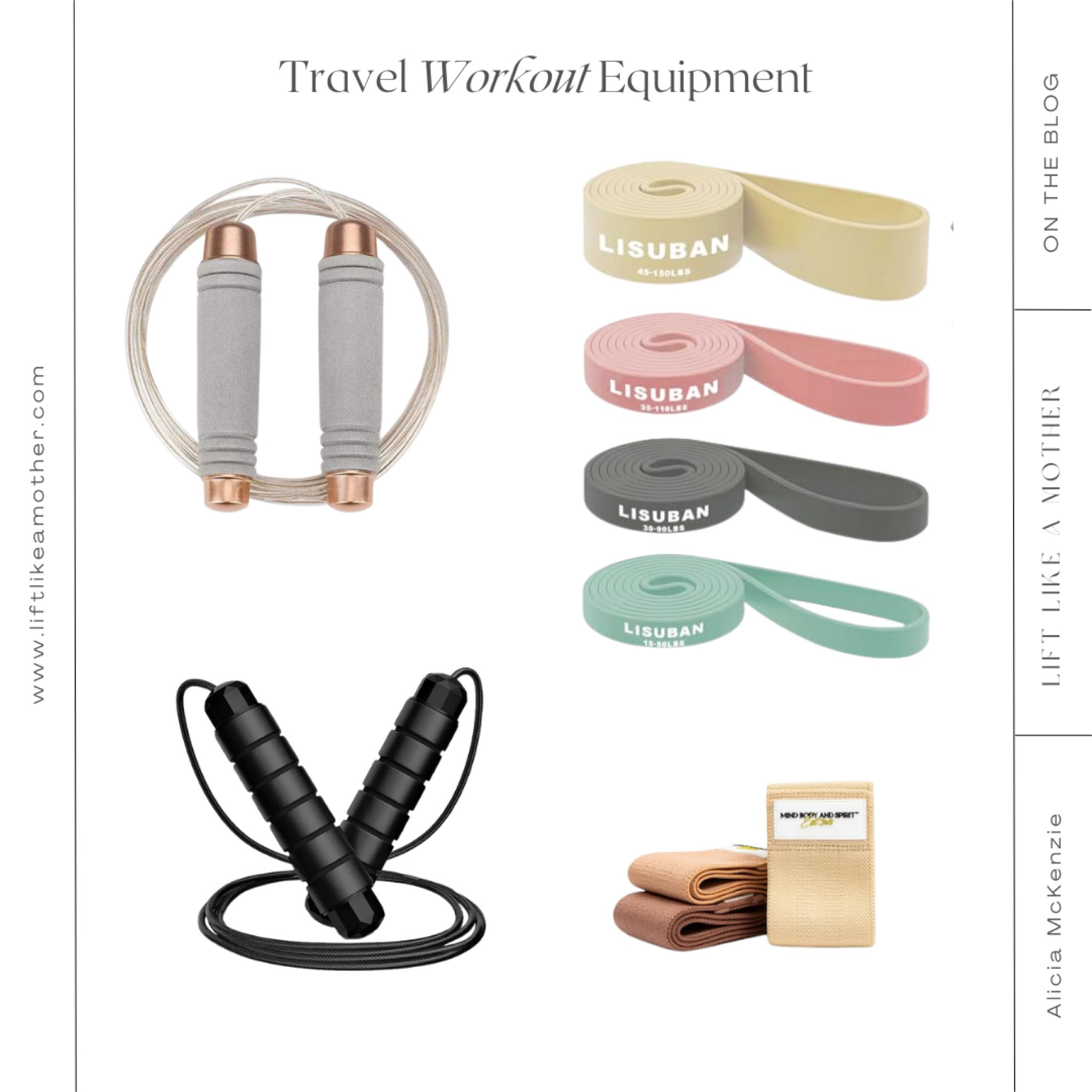 Easy travel workout equipment. 



#LTKFindsUnder50 #LTKActive #LTKFitness