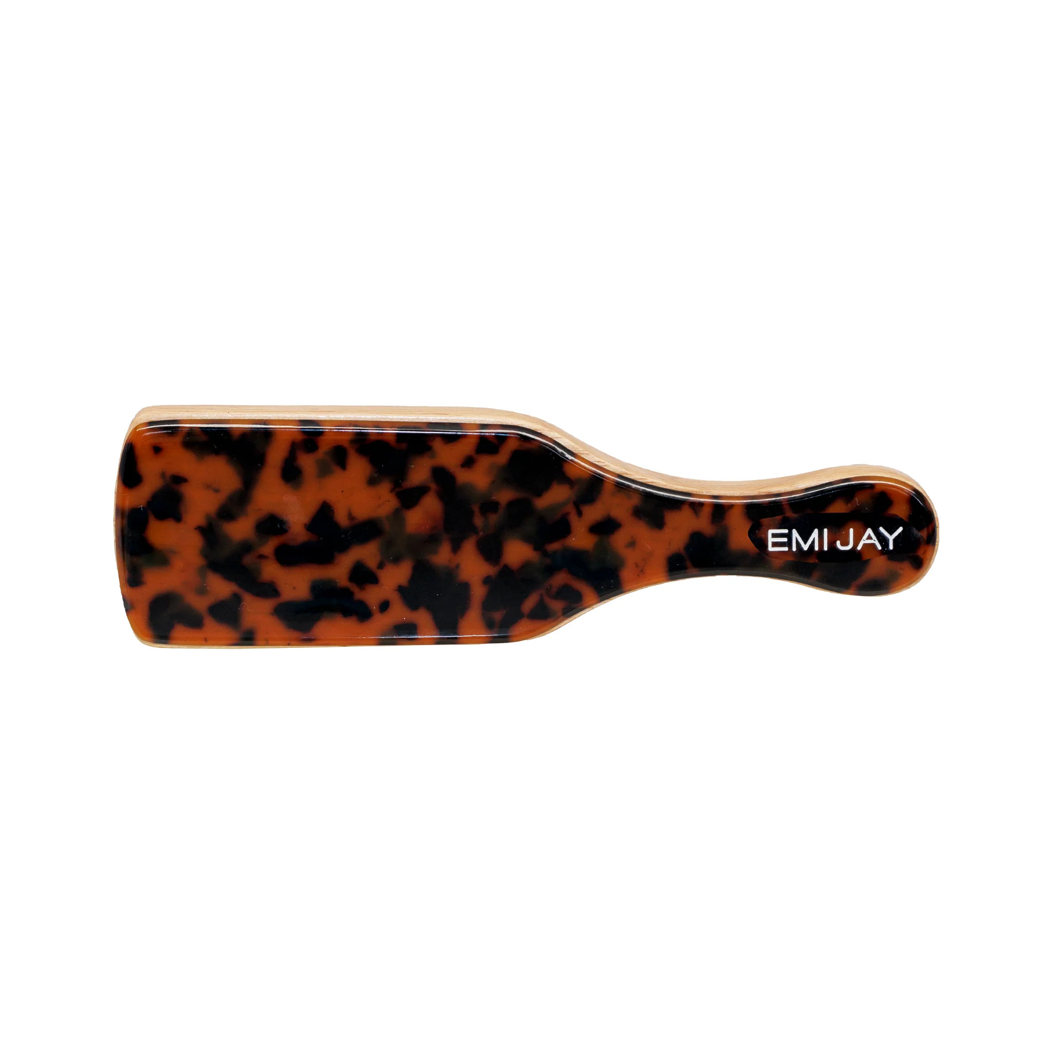 Mini Boar Bristle Brush in Tortoise | Emi Jay