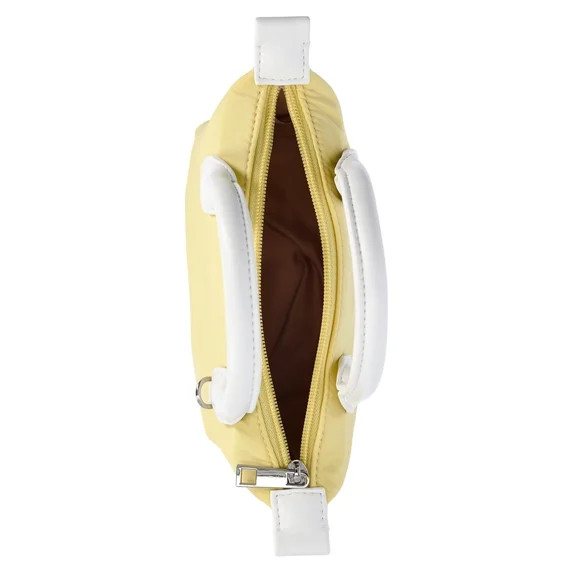 No Boundaries Women's Mini Tote Crossbody Bag, Lemon Ice | Walmart (US)