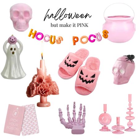 Barbie meets Halloween: hot trend alert! Pink Halloween. These cute and minimally spooky are the perfect addition this year. I've seen these everywhere- and they are flying off the shelves. Grab yours now for a pink party. Personally I'm obsessed with the slippers,. How cute are those?! 

Barbie pink, pink Halloween, kids Halloween, Halloween trends, fall finds, Halloween decor, pink decor, Barbie, Halloween party

#LTKparties #LTKSeasonal #LTKFind