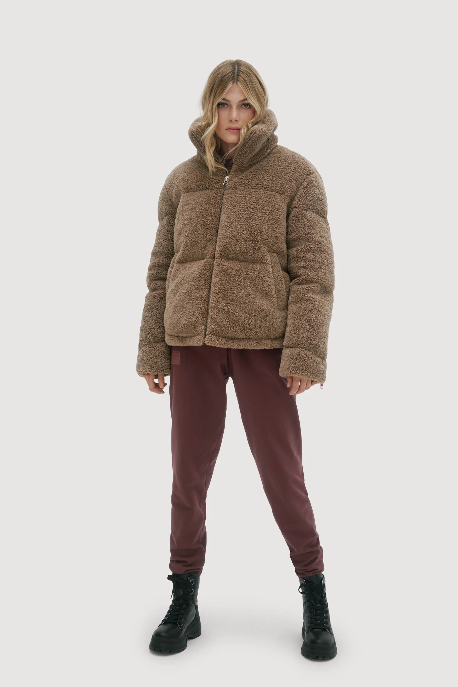 Kamala Short Length Faux Sherpa | Noize (US)