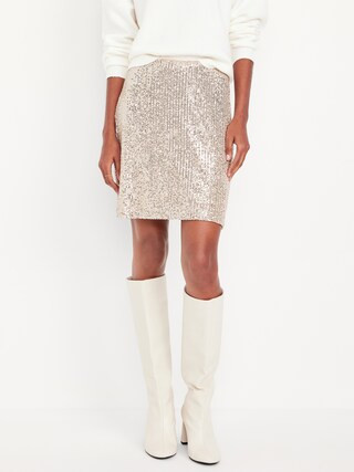 Sequin Mini Skirt | Old Navy (CA)