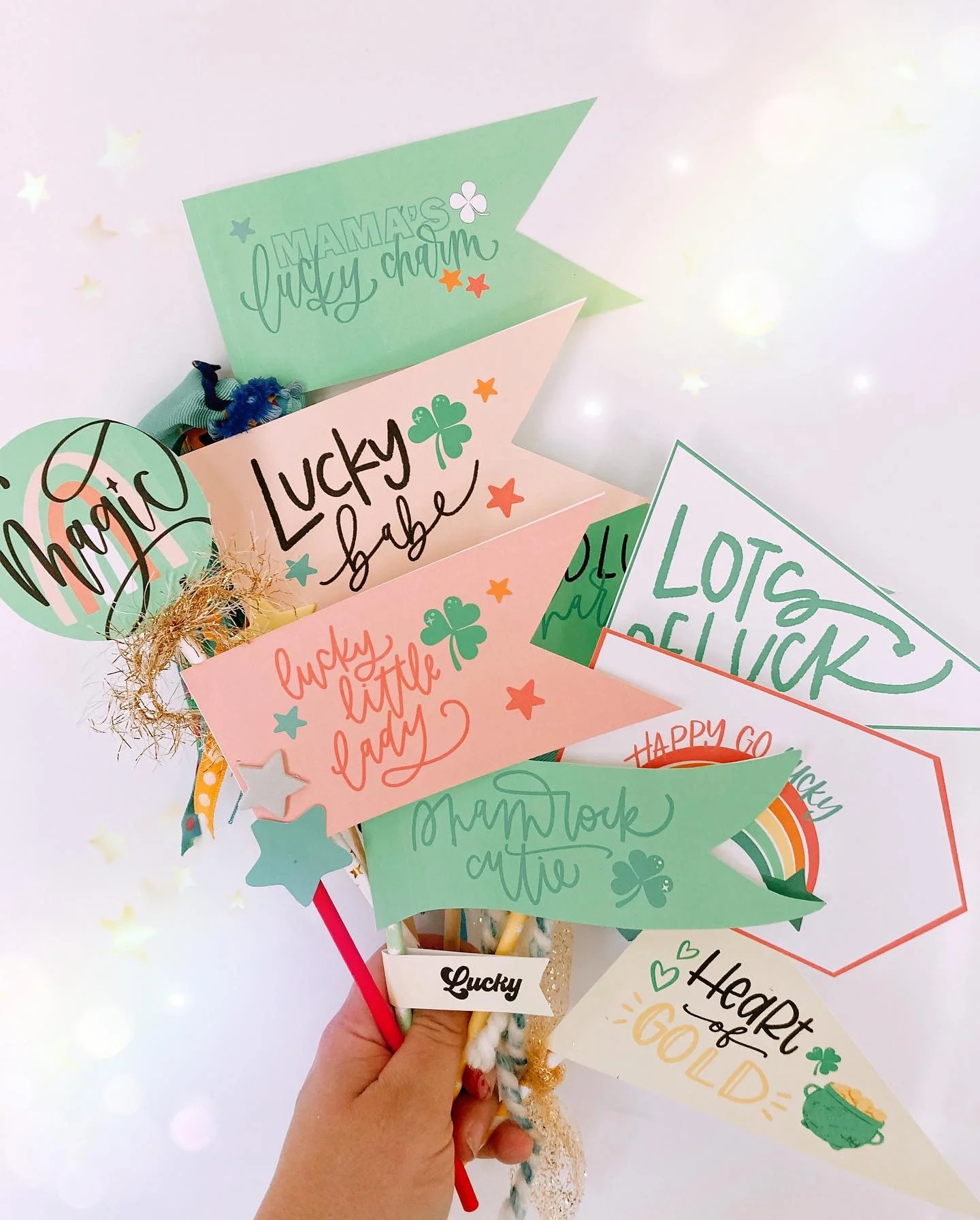The Luckiest St. Patrick's Day | Printable Bundle | The Letter Vee