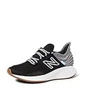 New Balance Women's Fresh Foam Roav V1 Running Shoe Sneaker, Black/Light Aluminum, 7 | Amazon (US)