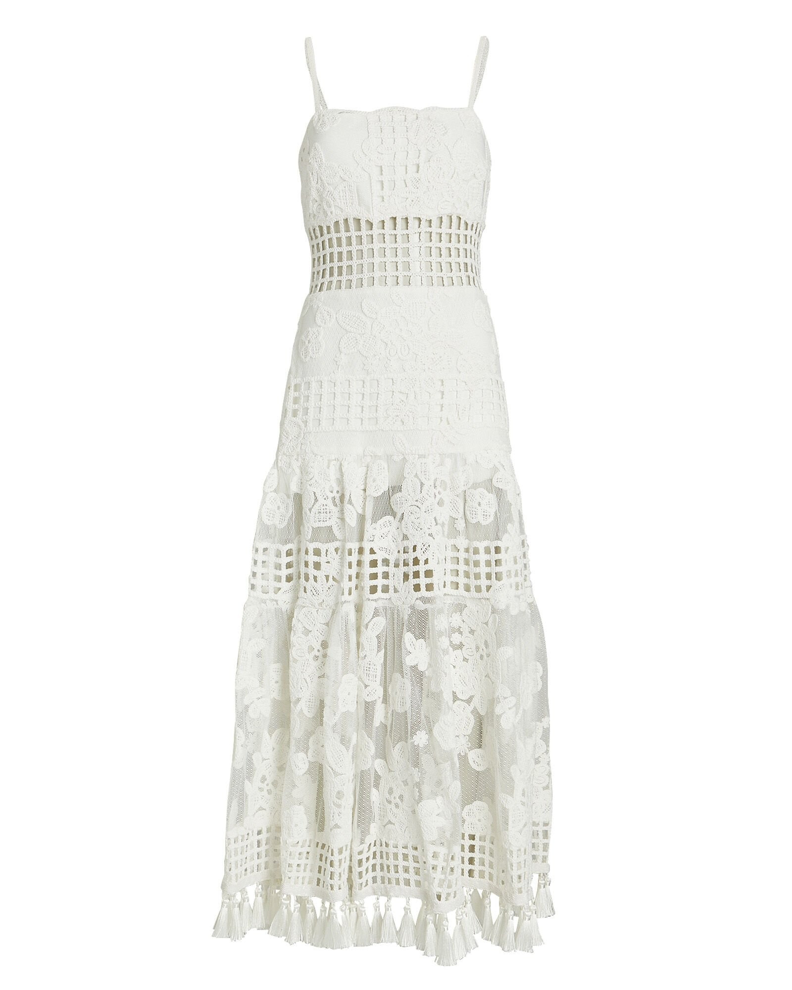 Legends Macramé Maxi Dress | INTERMIX