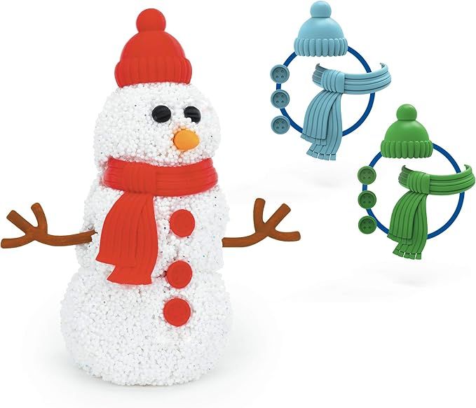 Amazon.com: Educational Insights Playfoam Build-a-Snowman Toy, Set of 3, Stocking Stuffer, Fidget... | Amazon (US)