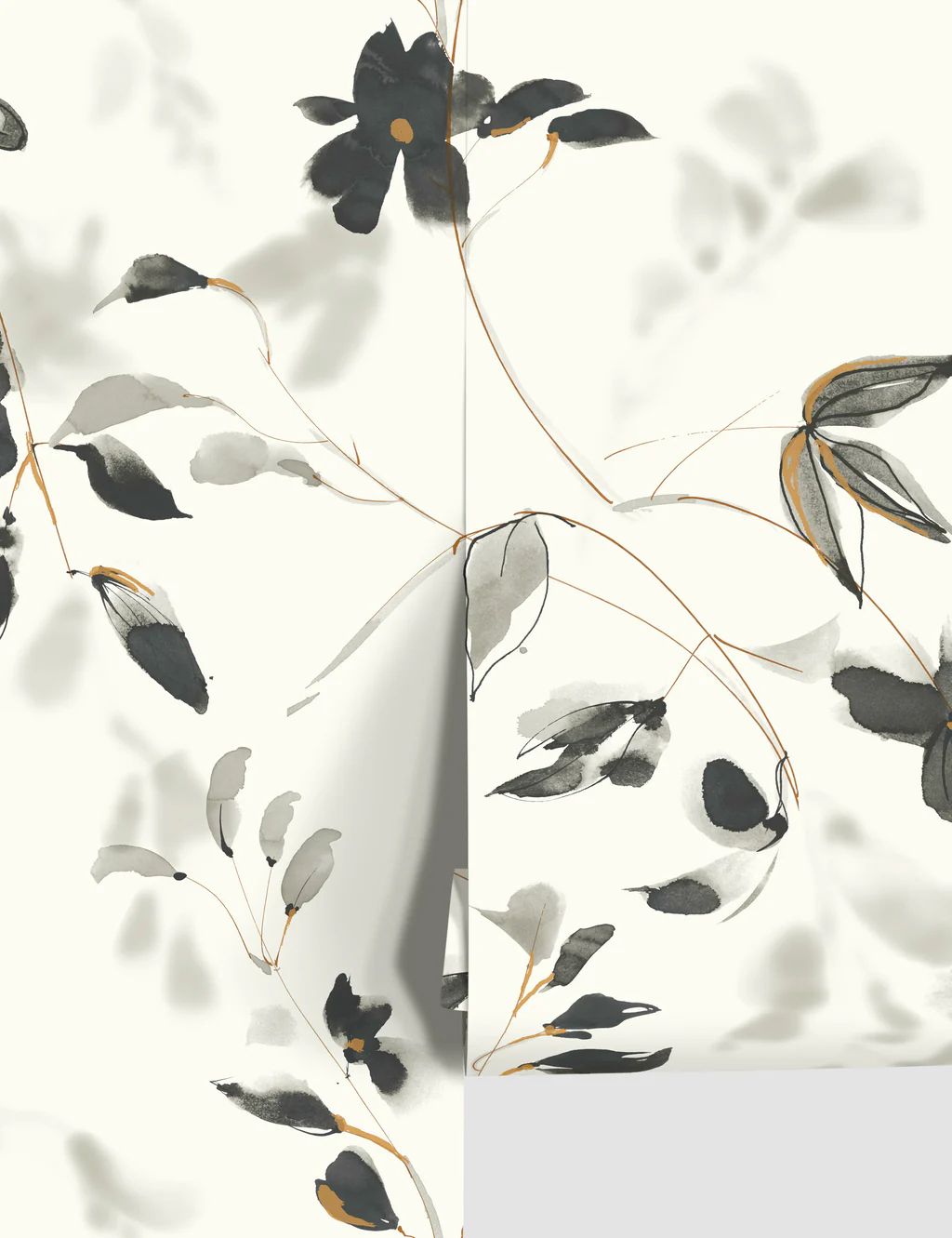 Linden Flower Premium Peel + Stick Wallpaper | Lulu and Georgia 