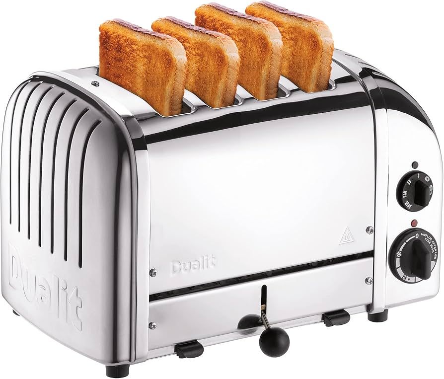 Dualit Classic NewGen Toaster, 4-Slice, Chrome | Amazon (US)