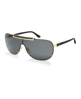 Versace Sunglasses, VE2140 - Gold/Grey | Macy's