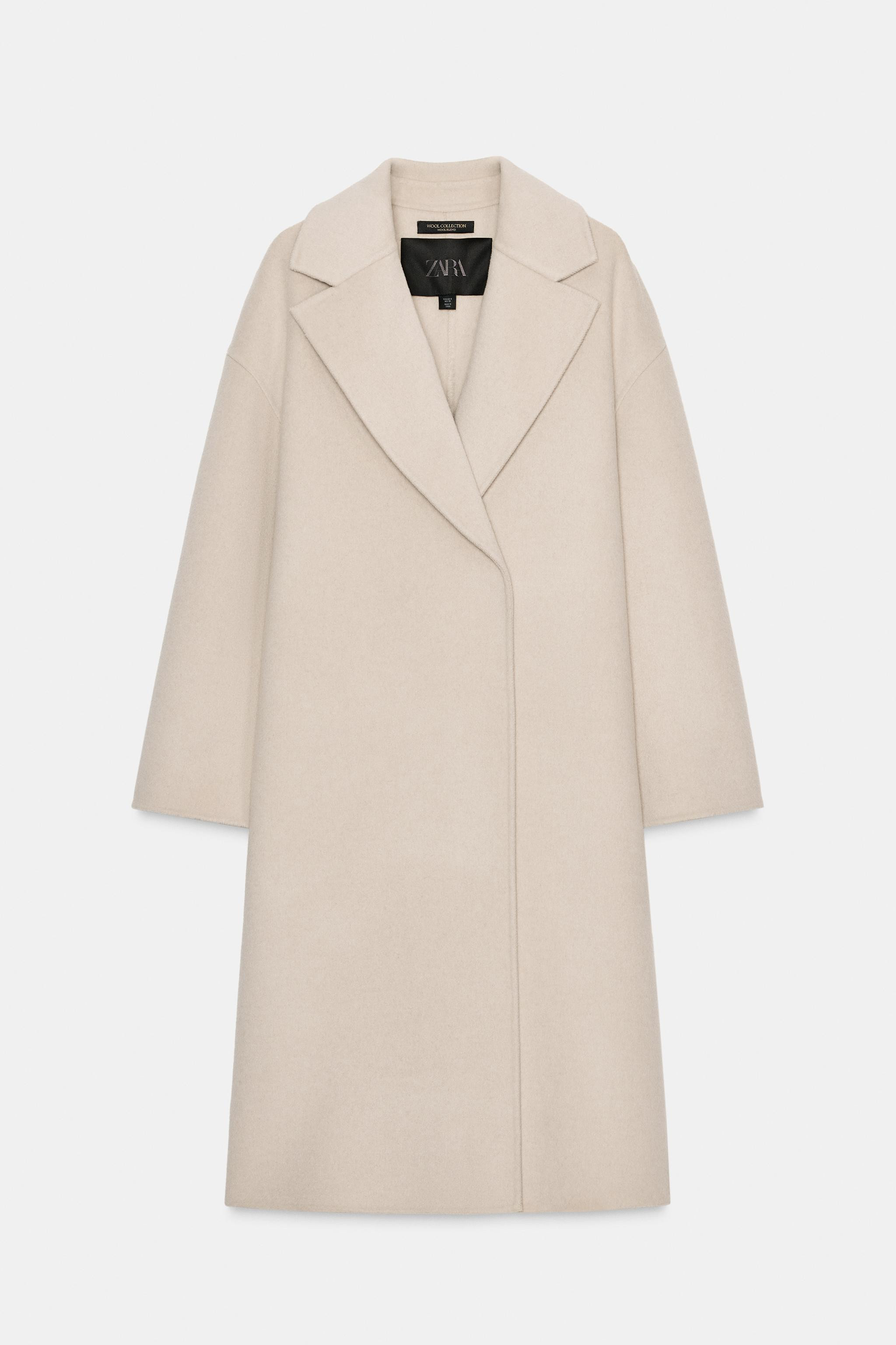 OVERSIZED WOOL BLEND SCARF COAT ZW COLLECTION | Zara Canada