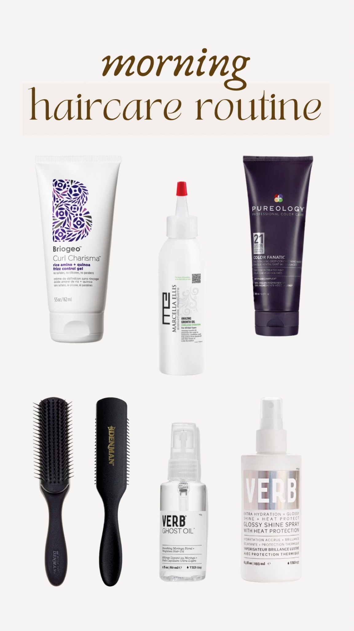 Everything I Used in My Morning Haircare Routine - Haircare favorites - favorite brush 

#LTKbeauty