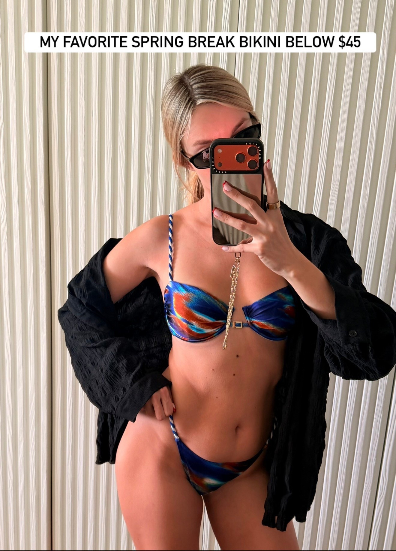 One of the @Cupshe  bikinis I took to St. Maarten and honestly… such a good one.
Love the underwire detail — supportive but still soft and comfy.

Vacation outfit • beach outfit • swimwear • blue bikini • spring break • resort wear • black shirt • 
island style • beach outfit • summer travel • tropical fits 

#LTKootd #LTKgrwm #LTKNYFW