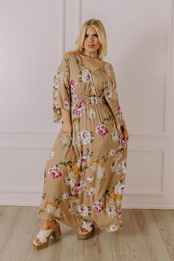 Change It Up Floral Maxi Curves • Impressions Online Boutique | Impressions Online Boutique