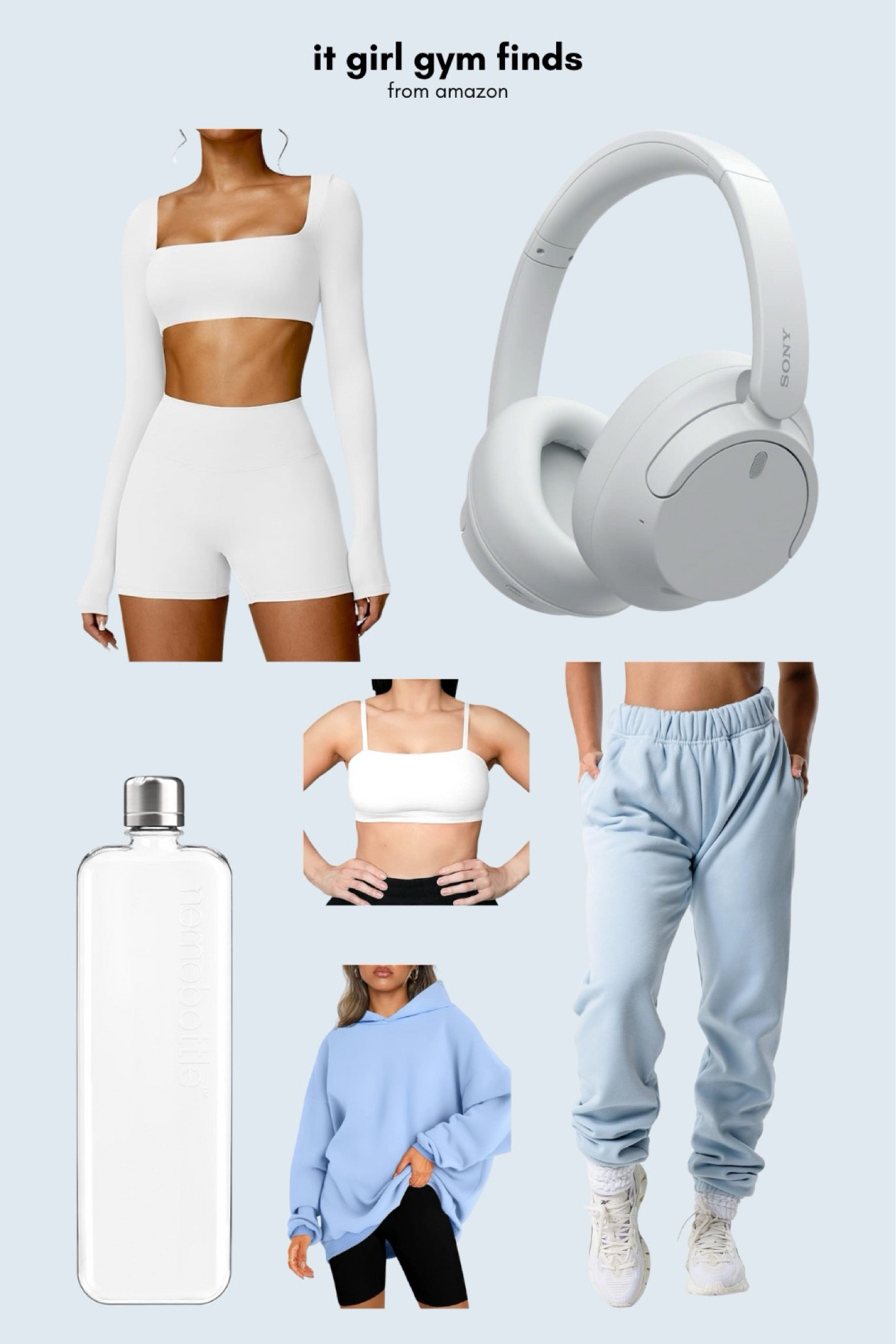 Suuuch cute pieces I found on Amazon 🫧☁️

#LTKfitness #LTKActive #LTKstyletip