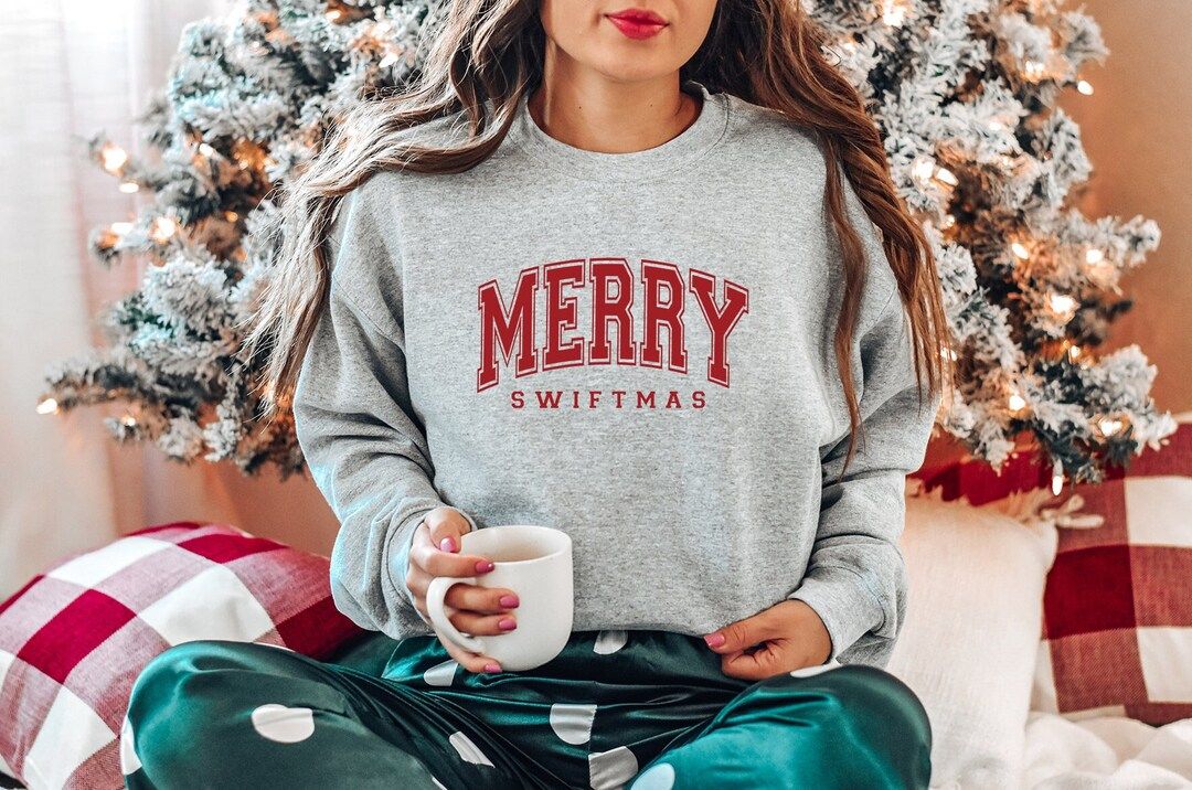 Merry Swiftmas Sweatshirt Swiftie Merch Swiftmas Chritsmas - Etsy | Etsy (US)