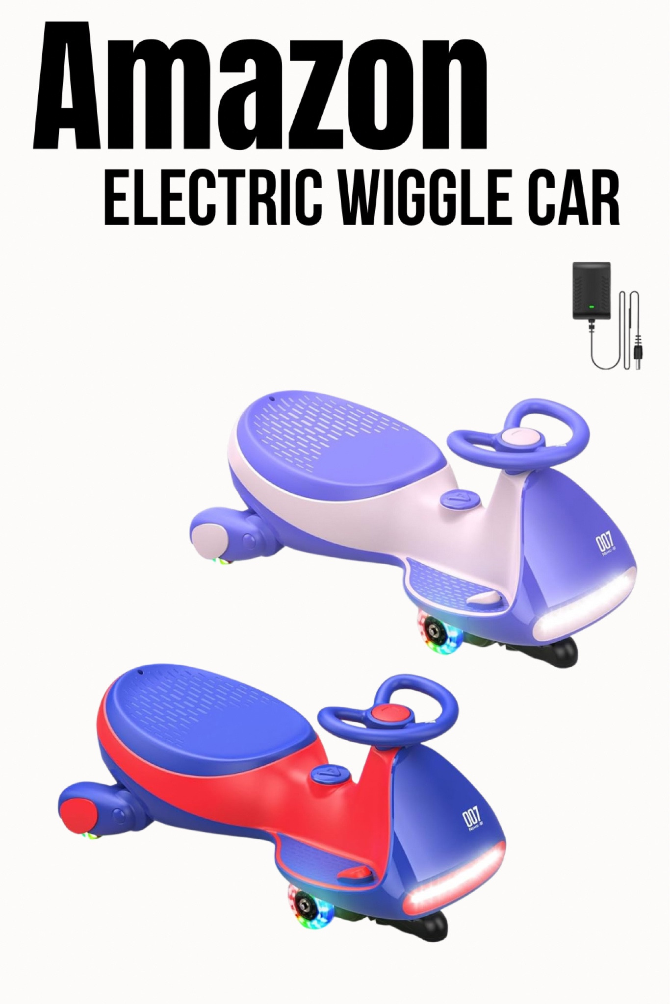 Amazon Electric Wiggle Car 

#LTKGiftGuide #LTKCyberWeek #LTKKids
