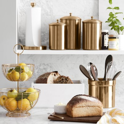 Gold Paper Towel Holder | Williams-Sonoma