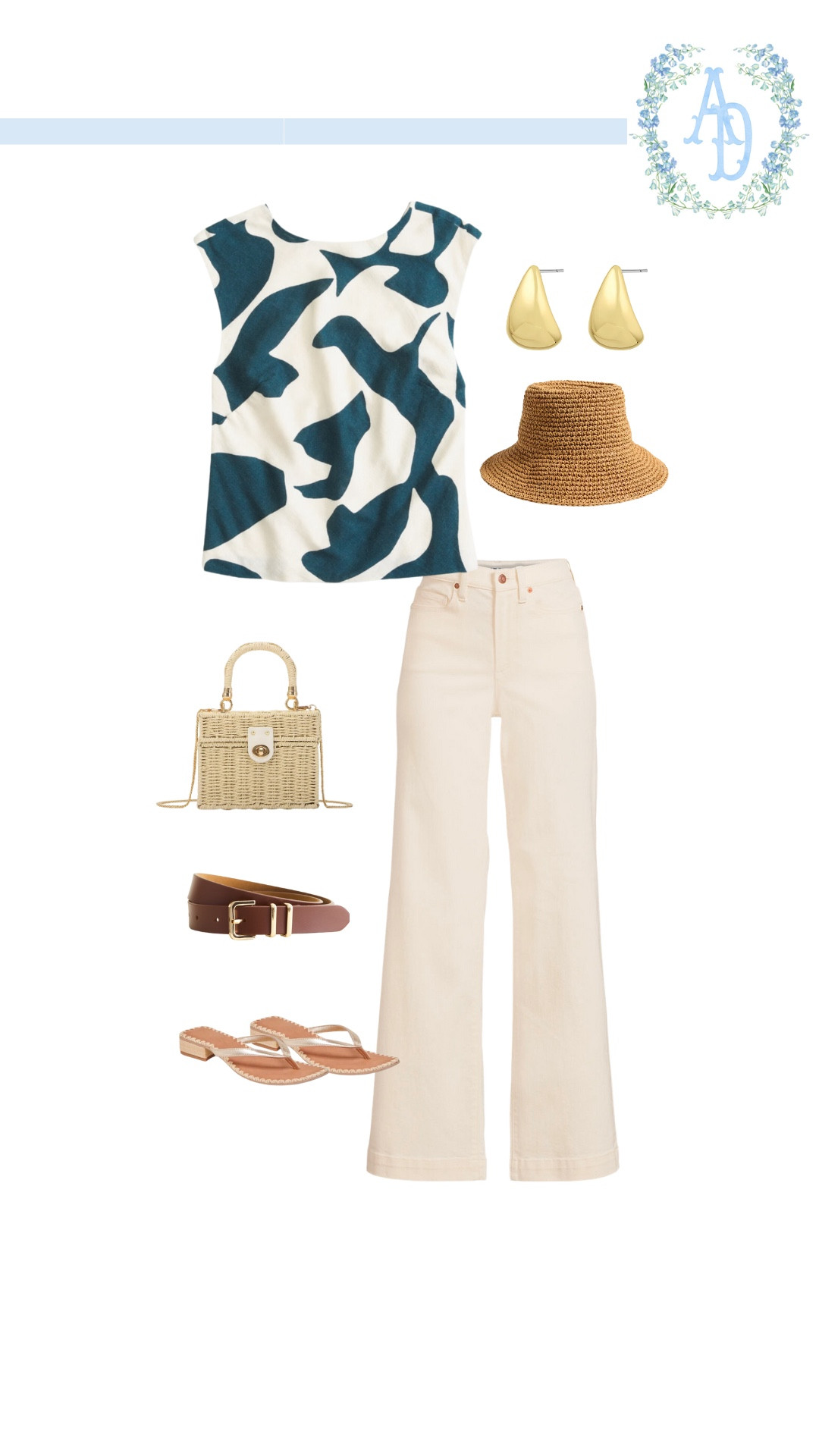 Obsessed with this style of top! The bucket hat is so cute for a little outlet shopping day! 

#LTKStyleTip