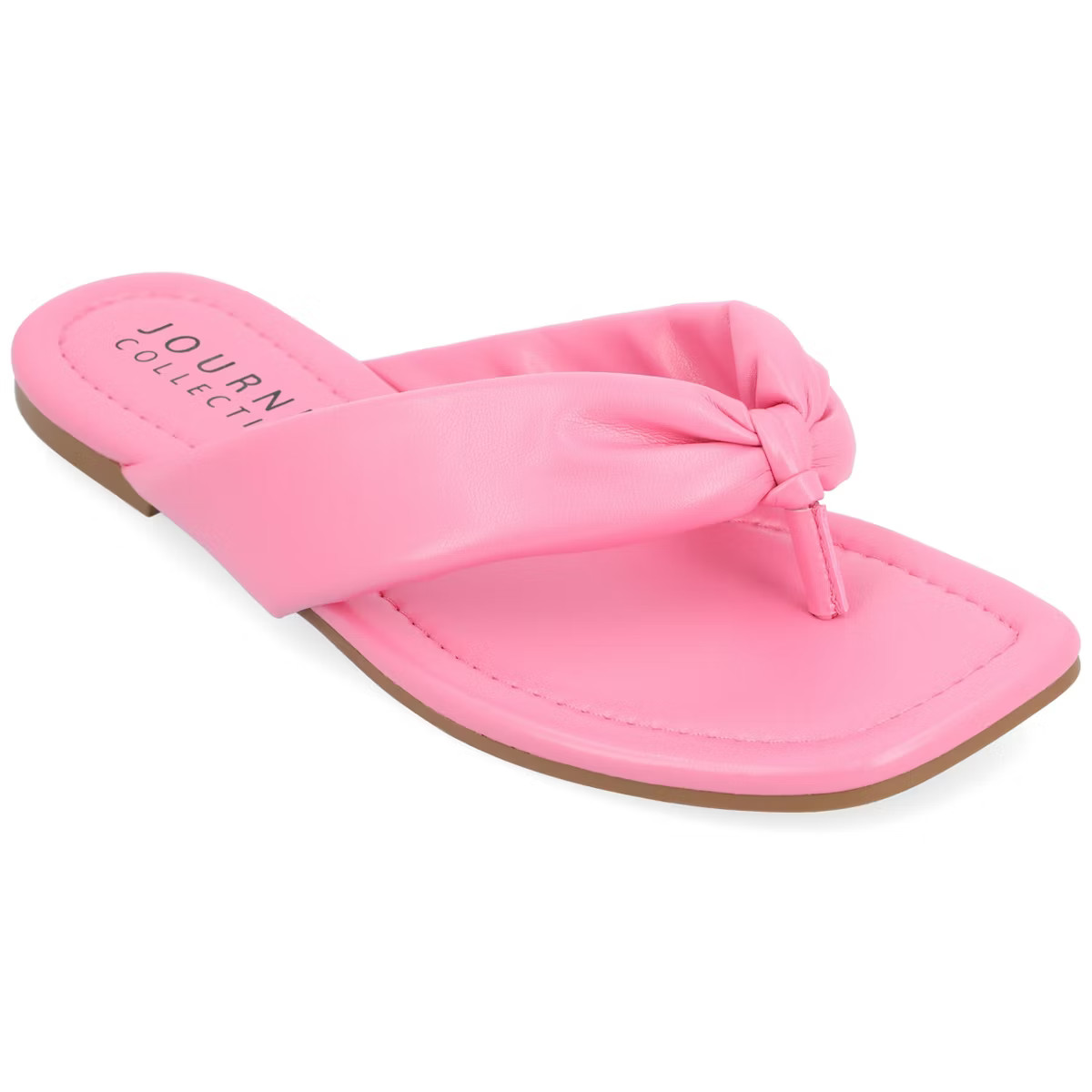 Journee Collection Womens Kyleen Tru Comfort Foam Flip Flop Puffy Sandal | Target
