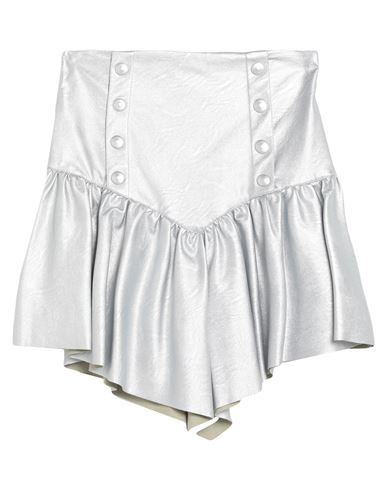 Aniye By Woman Mini skirt Silver Size 4 Viscose, Polyurethane | YOOX (US)