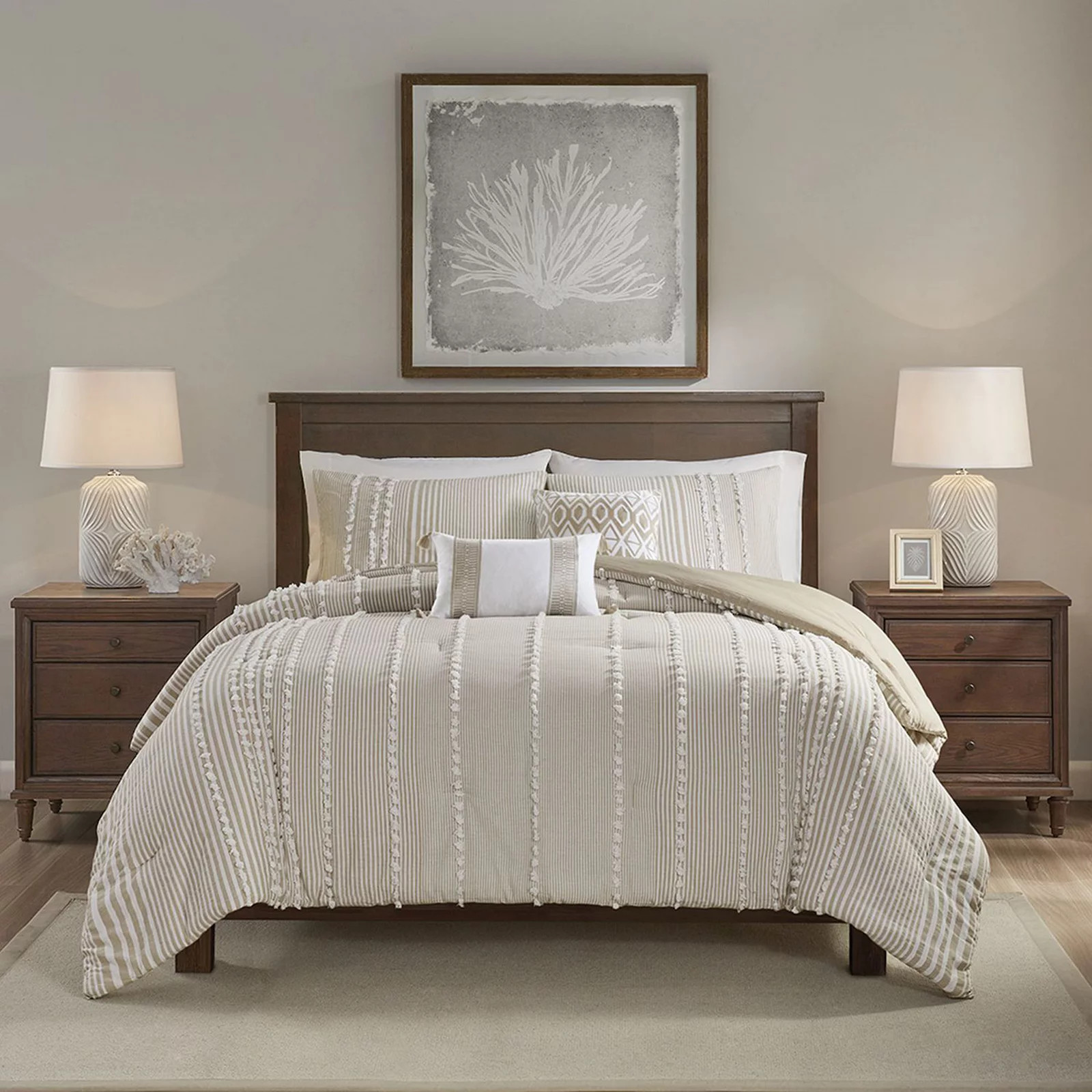 Harbor House Anslee Comforter Set, Brown | Kohl's