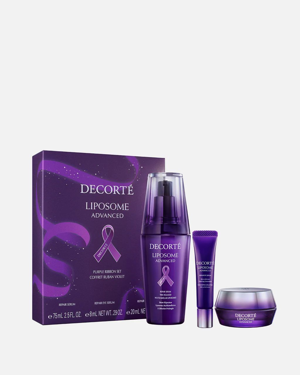 Liposome Advanced Purple Ribbon Set | Decorte Cosmetics