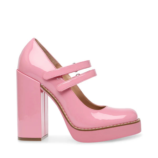 TWICE PINK PATENT 

  @media (min-width: 20em){
    .adaptive-badge {
      display: inline-block... | Steve Madden (US)