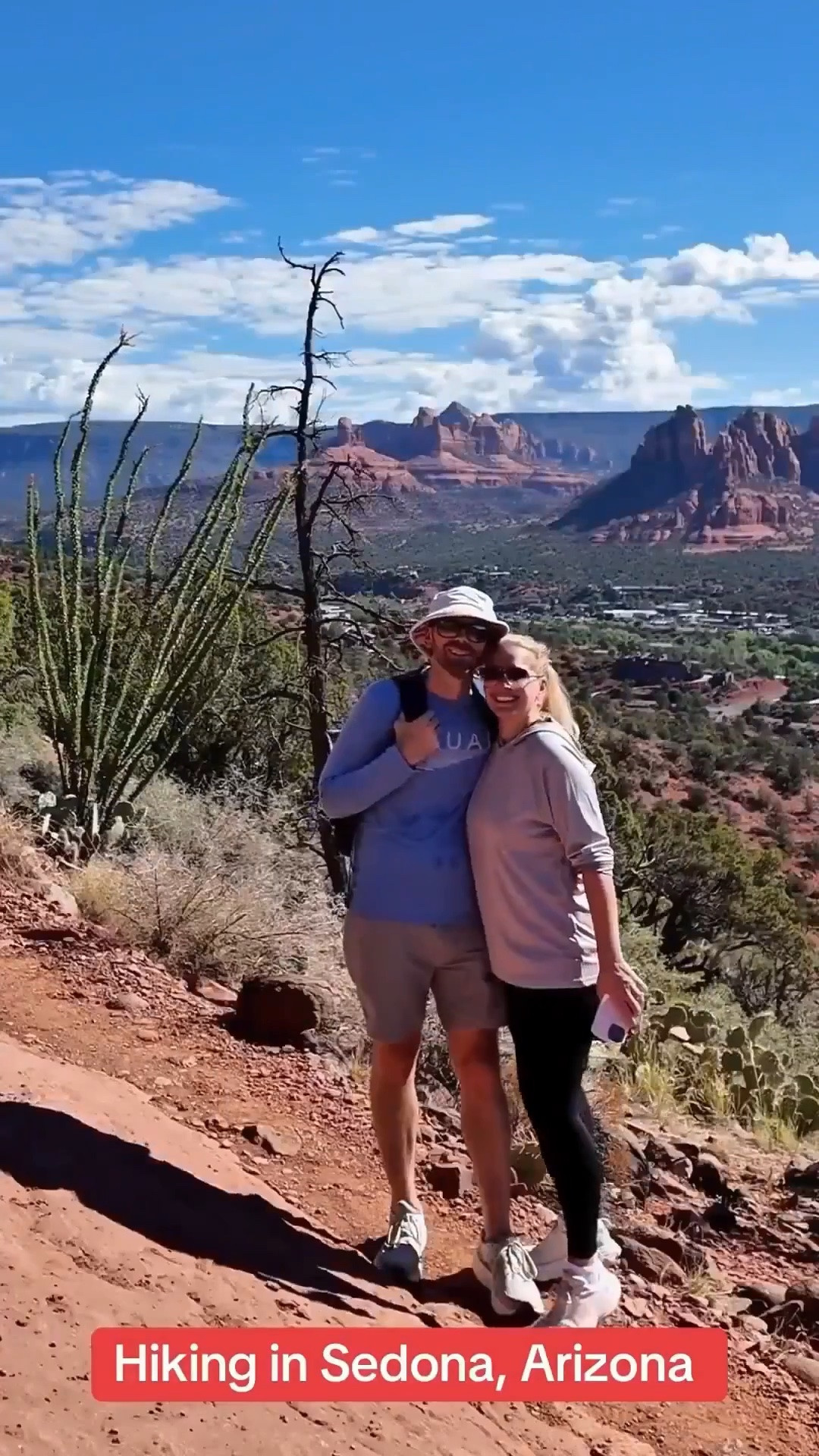 ⛰️SEDONA, ARIZONA: Had a great time hiking in Sedona, Arizona! Walked 6 miles and had amazing mountain views as you can see! 

🫶🏻We’re on top of the Airport Mesa Vortex here and working our way back down the Airport Loop Trails.

🙌🏼I was comfortable all day in my amazon hiking outfit. UVA/UVB protection hoodie and black leggings for the win!

👏🏼Wearing a large in everything. Highly recommend this outfit for your next hiking adventure!

⛰️HIKING OUTFIT: @amazonfashion
👟SNEAKERS: @hoka

#athleisure #fallfashion #fallstyle #casualoutfitideas
#amazonfashion #amazon #amazonfinds #founditonamazon #amazonstyle #hoka #hokasneakers #sedona #sedonaarizona #sedonahiking #visitarizona #hiking #hikingstyle

#LTKSeasonal #LTKOver40 #LTKSaleAlert #LTKTravel #LTKgrwm #LTKootd #LTKMidsize #LTKActive #LTKU #LTKfitnessgoals #LTKvlog