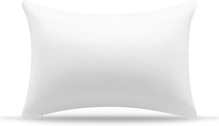AM AEROMAX 12 × 20 Pillow Insert Memory Foam Lumbar Support Throw Pillow Sham Rectangular for De... | Amazon (US)